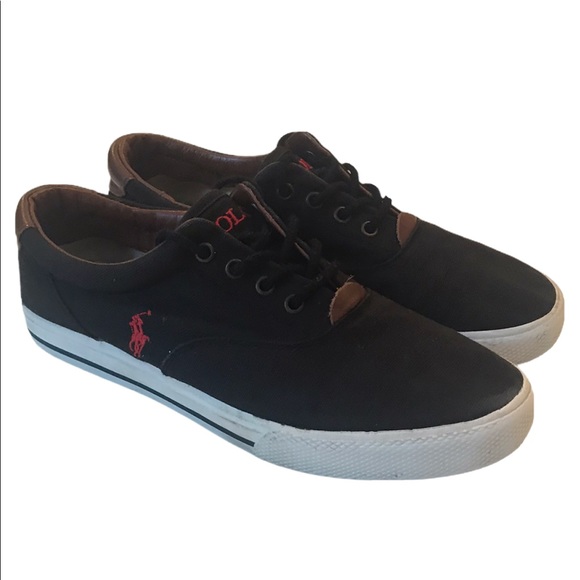 Polo Ralph Lauren Other - Polo by Ralph Lauren Vaughn Canvas/Leather Lace Up